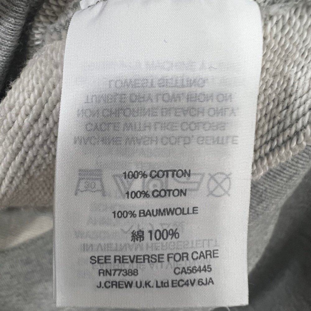 J. Crew Asymmetrical Ruffle Sweatshirt - Picture 5 of 5